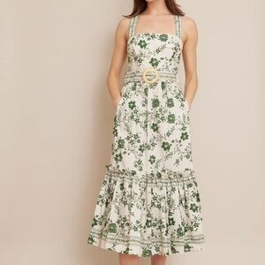 Cara Cara Julietta Dress Meadow Mist Mint Green Size Small Kentucky Derby 🐎 🐎